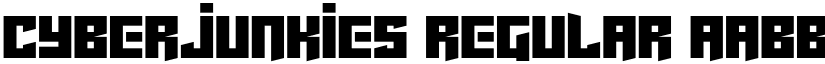 Cyberjunkies Regular font