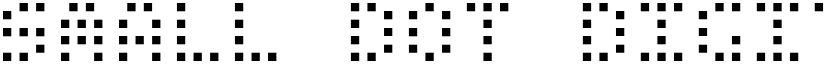 Small Dot Digital-7 Regular font