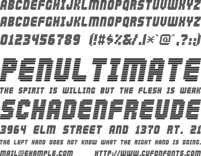 Abduction2002 font preview