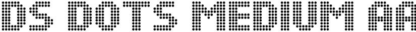 DS Dots font download