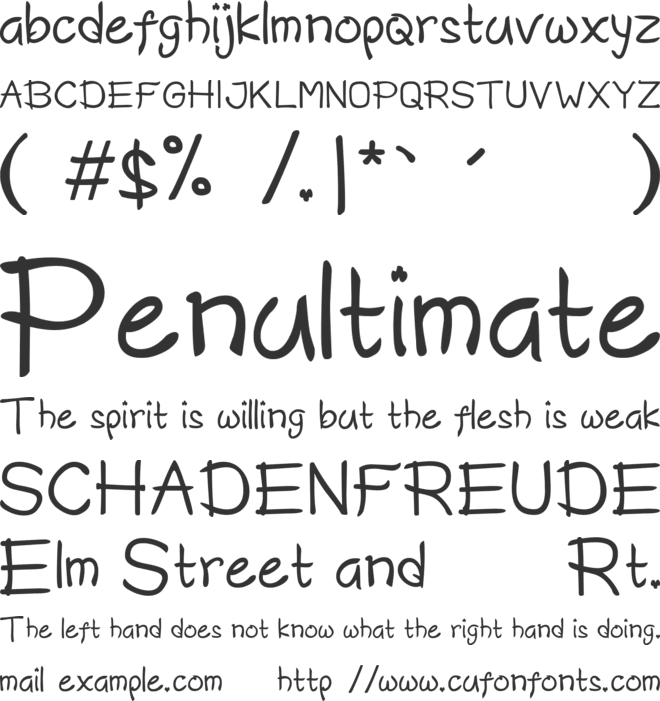 banana super font preview