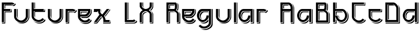 Futurex LX font download