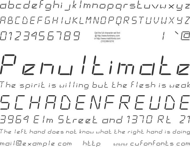 CristoLikid Tryout font preview