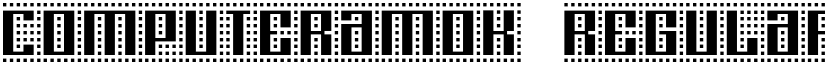 ComputerAmok Regular font