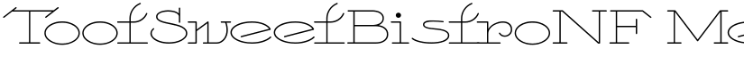 TootSweetBistroNF font download