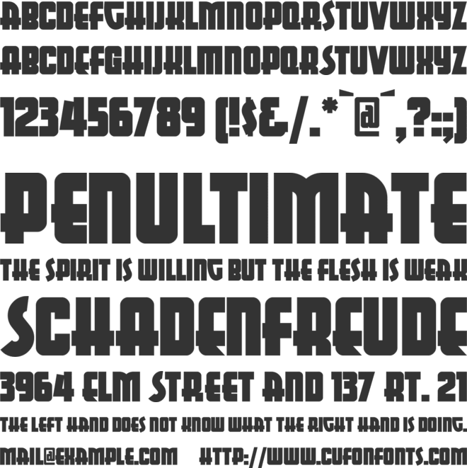 Aerojones NF font preview