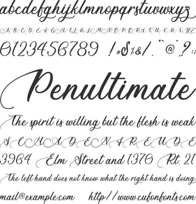 Ants Valley - Personal Use font preview