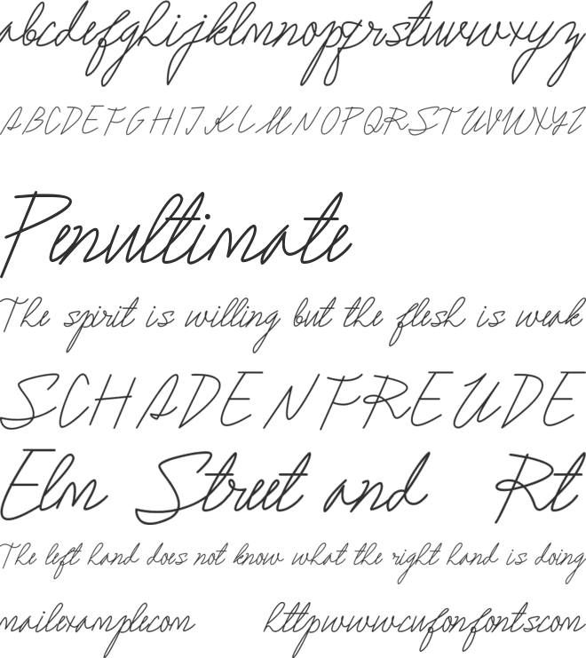 Sholeha font preview