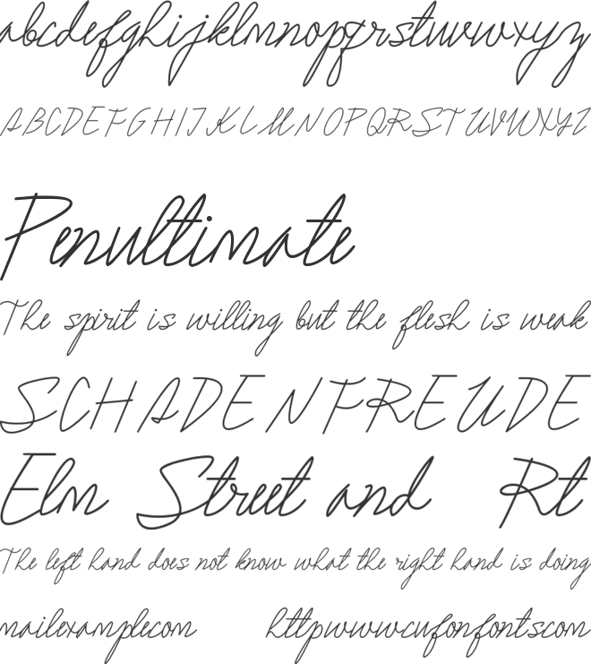 Sholeha font preview