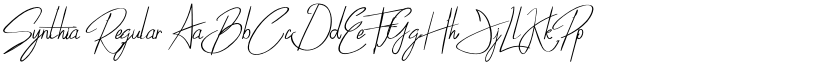 Synthia Regular font