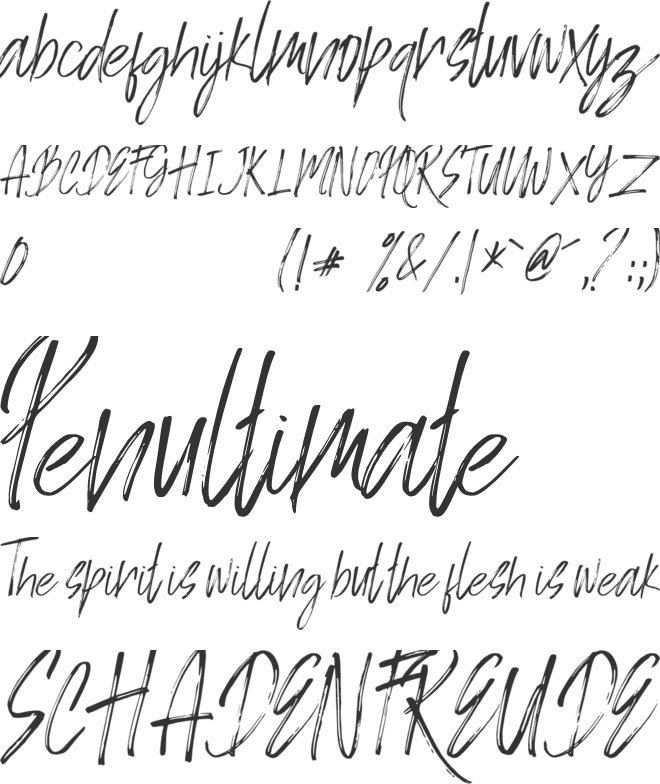 SIKATCH font preview