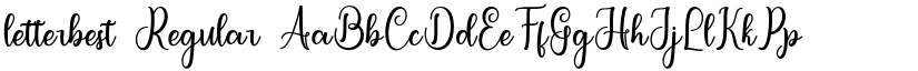 letterbest Regular font