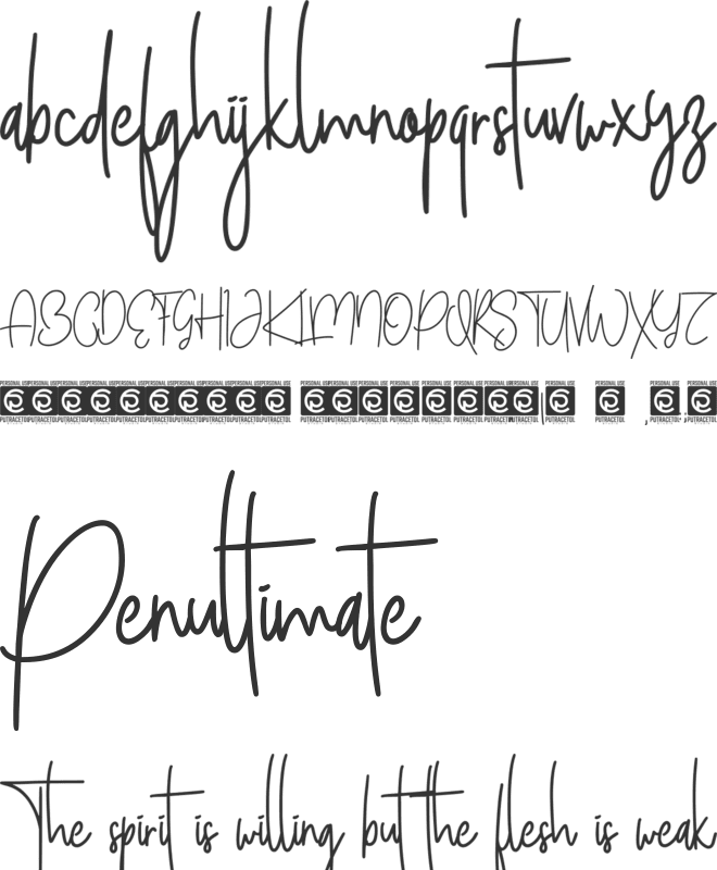 Sweety Lovers font preview