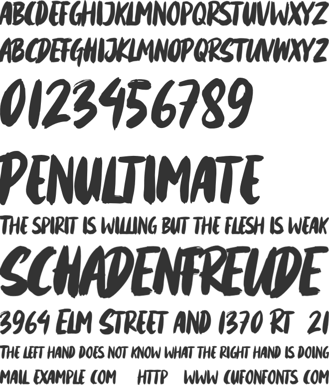 Mattsolar font preview