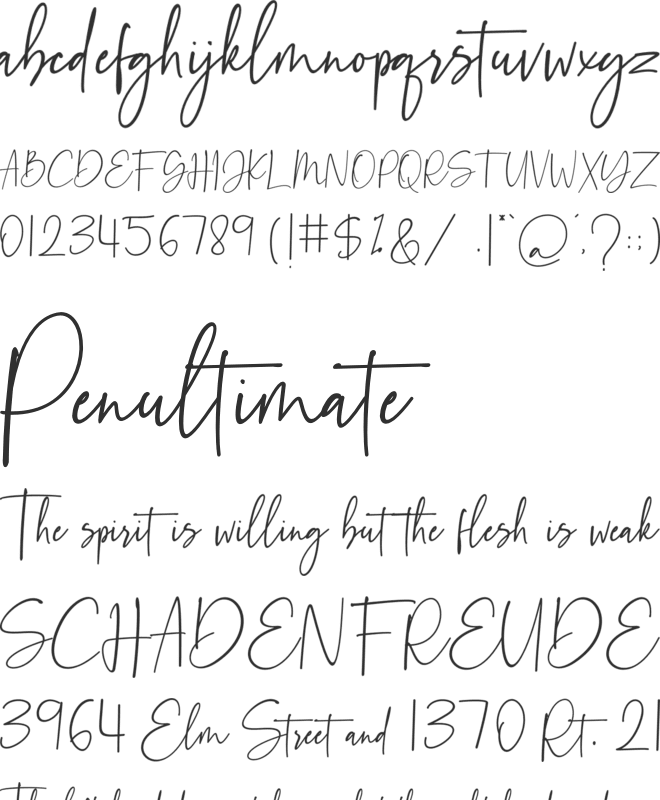 stoner font preview