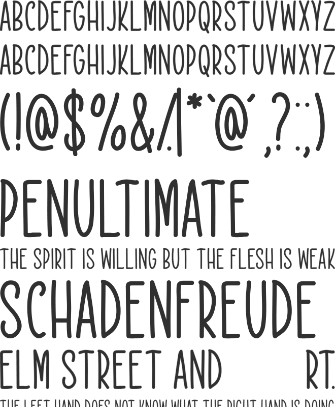 Rekobip - Free For Personal Use font preview