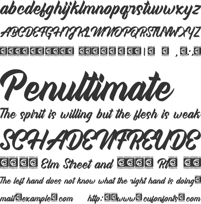 West Kingdom font preview