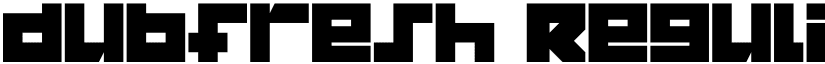 dubfresh font download