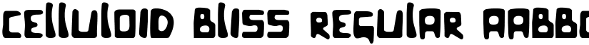 Celluloid Bliss Regular font