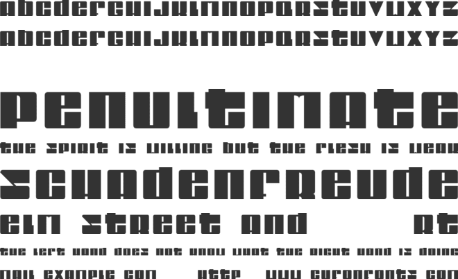 teonanacatl font preview
