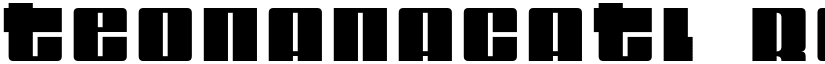 teonanacatl Regular font