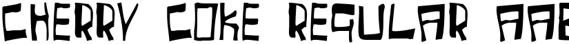 Cherry Coke Regular font