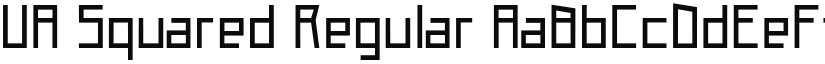 UA Squared font download
