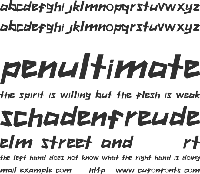 everyone font preview