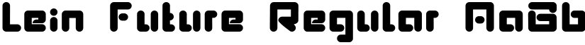 Lein Future Regular font