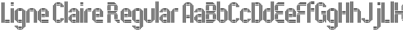 Ligne Claire font download