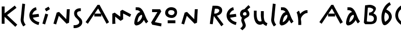 KleinsAmazon font download
