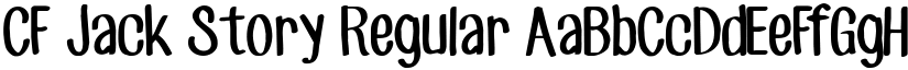 CF Jack Story Regular font