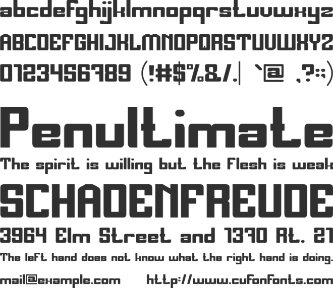 MY GOLDEN STAR font preview