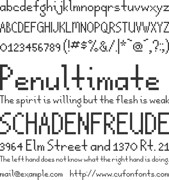 Astragal NBP font preview