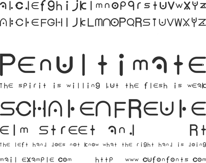 new Font font preview