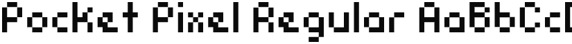 Pocket Pixel font download