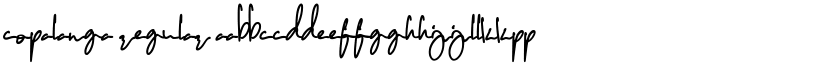 Copalanga font download