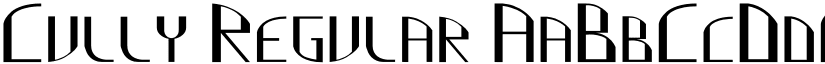 Cully Regular font