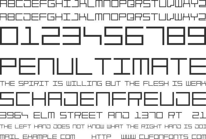 skuare font preview