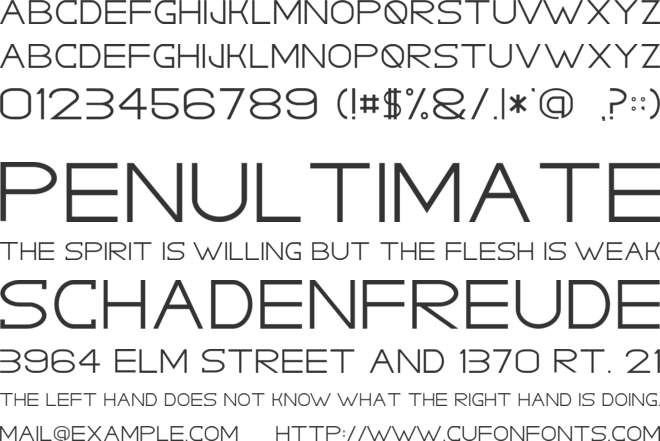 GRACETIANS font preview