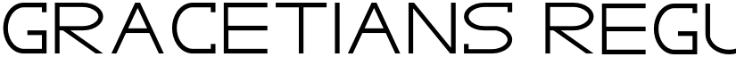 GRACETIANS Regular font