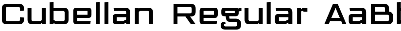 Cubellan font download