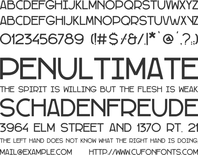 Serreria Sobria font preview