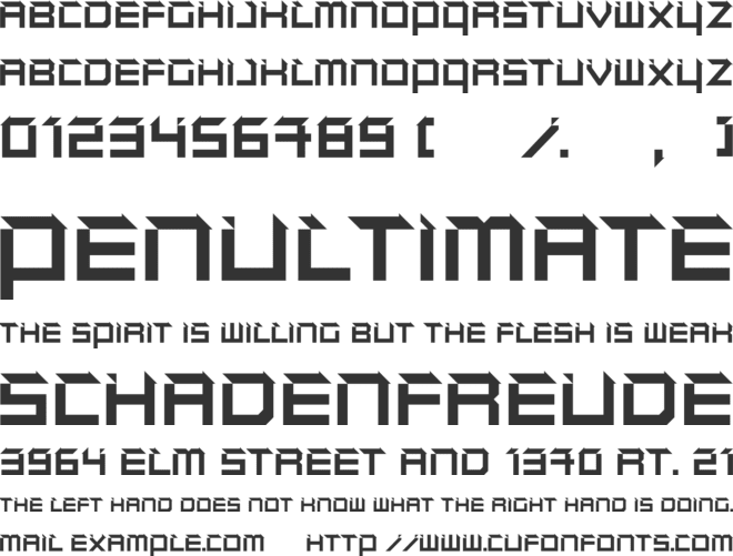 Stopmotion font preview