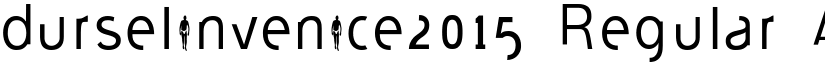 durselinvenice2015 Regular font