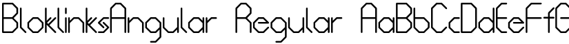 BloklinksAngular font download