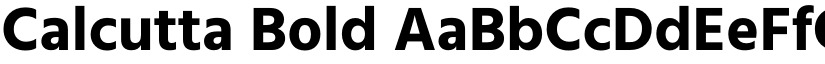 Calcutta Bold font