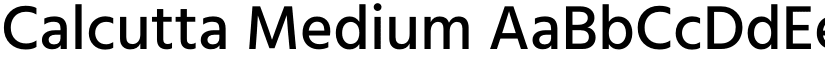Calcutta Medium font