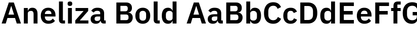 Aneliza Bold font