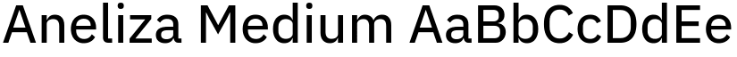 Aneliza Medium font